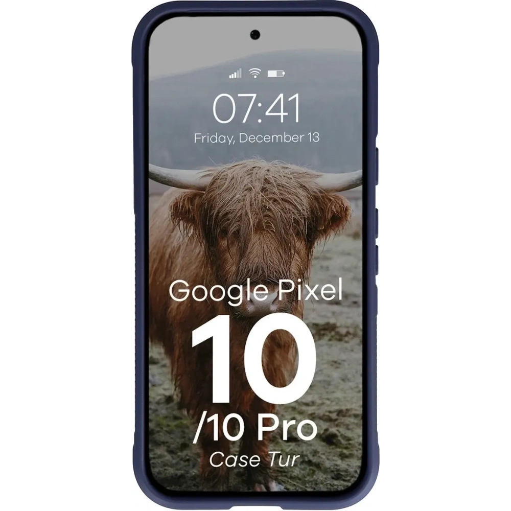 Pancerne etui Bizon Case Tur do Google Pixel 10 / 10 Pro granatowe