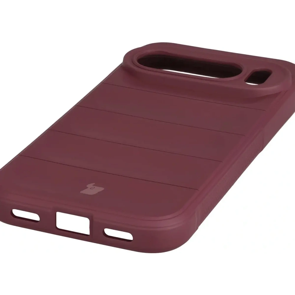 Pancerne etui Bizon Case Tur do Google Pixel 10 / 10 Pro burgundowe