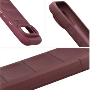 Pancerne etui Bizon Case Tur do Google Pixel 10 / 10 Pro burgundowe