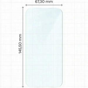 Szkło hartowane Bizon Glass Clear Duo do iPhone 17 / 17 Pro / 16 Pro [2 PACK]