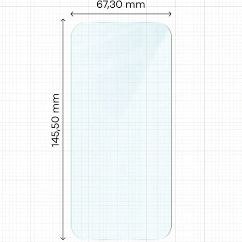 Szkło hartowane Bizon Glass Clear Duo do iPhone 17 / 17 Pro / 16 Pro [2 PACK]