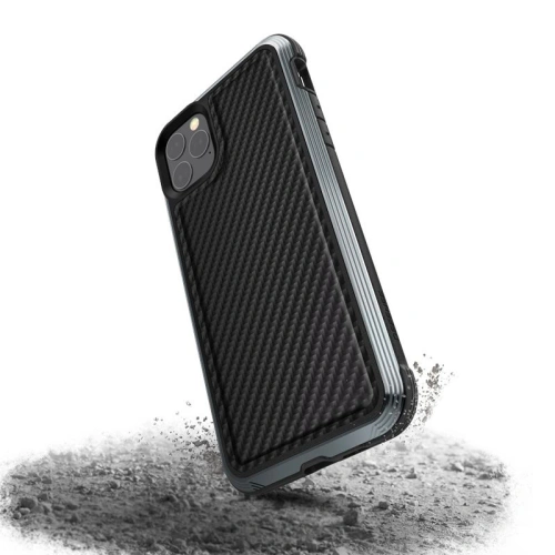 Kup Etui aluminiowe X-Doria Defense Lux Apple iPhone 11 Pro Max (Drop test 3m) (Black Carbon Fiber) - XDR027BLK - {ean13} - Sklep Home Screen