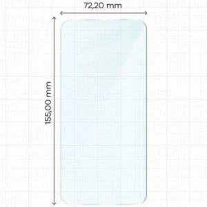 Szkło hartowane Bizon Glass Clear Duo do Galaxy S25+ Plus / S24+ Plus [2 PACK]
