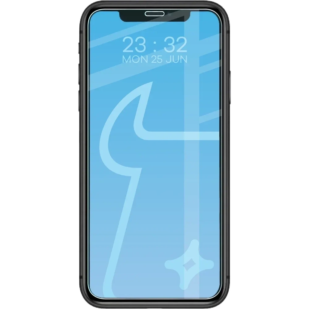 Szkło hartowane Bizon Glass Clear Duo do iPhone 11 / XR [2 PACK]