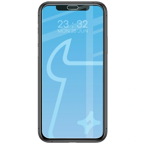 Szkło hartowane Bizon Glass Clear Duo do iPhone 11 Pro / XS [2 PACK]