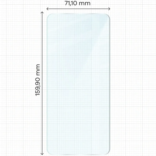Szkło hartowane Bizon Glass Clear Duo do Motorola Moto G15 / G15 Power / G05 / E15 / G56 5G [2 PACK]