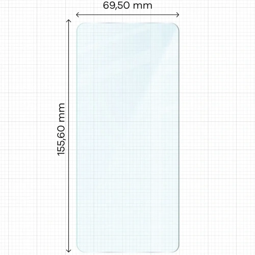 Szkło hartowane Bizon Glass Clear Duo do Motorola Moto G86 5G / G86 Power 5G [2 PACK]