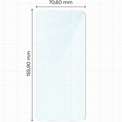 Szkło hartowane Bizon Glass Clear Duo do Xiaomi POCO F6 [2 PACK]