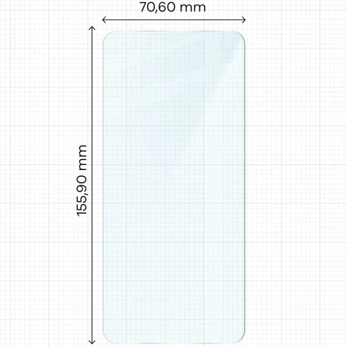 Szkło hartowane Bizon Glass Clear Duo do Xiaomi POCO F6 Pro [2 PACK]