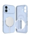 Etui Tech-Protect Silicone MagSafe do Apple iPhone 17 Mist Blue