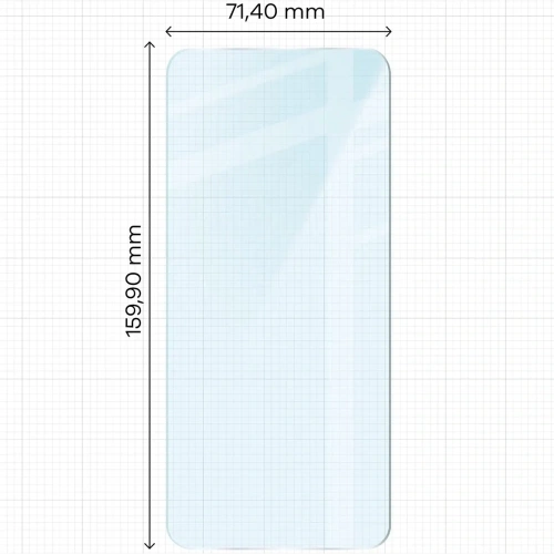 Szkło hartowane Bizon Glass Clear Duo do Realme 14x 5G / C55 / C75 / OnePlus Nord CE 3 Lite / Oppo A60 4G [2 PACK]