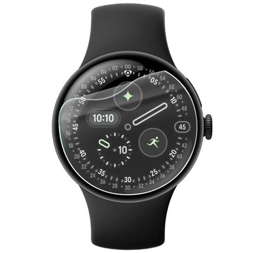 Folia hydrożelowa na ekran Bizon Glass Watch Hydrogel Duo do Google Pixel Watch 4 41mm [2 PACK]