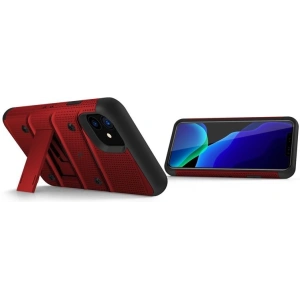 Kup Páncélozott tok Zizo Bolt Cover Apple iPhone 11 9H üveggel a kijelzőn + állvány & övtartó (Piros/Fekete) - ZIZ005REDBLK - {ean13} - Sklep Home Screen