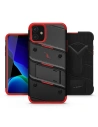 Kup Zizo Apple Panzerhülle Bolt Cover iPhone 11 mit 9H Displayglas + Ständer & Gürtelclip (Schwarz/Rot) - ZIZ006BLKRED - {ean13} - Sklep Home Screen