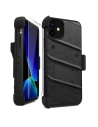 Kup Zizo Apple Panzerhülle Bolt Cover iPhone 11 mit 9H Glas für Bildschirm + Ständer & Gürtelclip (Schwarz/Schwarz) - ZIZ007BLK - {ean13} - Sklep Home Screen