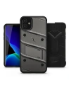 Kup Páncélozott tok Zizo Bolt Cover Apple iPhone 11 9H üveggel a kijelzőn + állvány & övtartó (Fém Szürke/Fekete) - ZIZ008GRYBLK - {ean13} - Sklep Home Screen