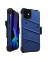 Kup Páncélozott tok Zizo Bolt Cover Apple iPhone 11 9H üveggel a kijelzőn + állvány & övcsat (Kék/Fekete) - ZIZ009BLUBLK - {ean13} - Sklep Home Screen