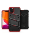 Kup Zizo Apple Gepanzerte Hülle Bolt Cover iPhone 11 Pro Max mit 9H Displayglas + Ständer & Gürtelclip (Schwarz/Rot) - ZIZ010BLKRED - {ean13} - Sklep Home Screen