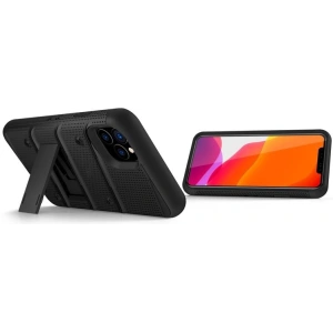 Kup Páncélozott tok Zizo Bolt Cover Apple iPhone 11 Pro Max 9H üveggel a képernyőn + állvány & övcsat (Fekete/Fekete) - ZIZ011BLK - {ean13} - Sklep Home Screen