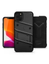Kup Pancerne etui Zizo Bolt Cover Apple iPhone 11 Pro Max ze szkłem 9H na ekran + podstawka & uchwyt do paska (Black/Black) - ZIZ011BLK - {ean13} - Sklep Home Screen