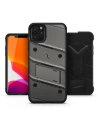 Kup Husă de protecție Zizo Bolt Cover pentru Apple iPhone 11 Pro Max cu sticlă 9H pentru ecran + suport și prindere pentru curea (Gri Metalic/Negru) - ZIZ012GRYBLK - {ean13} - Sklep Home Screen