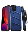 Kup Etui blindat Zizo Bolt Cover Apple iPhone 11 Pro cu sticlă 9H pe ecran + suport și clemă pentru brâu (Albastru/Nero) - ZIZ015BLUBLK - {ean13} - Sklep Home Screen