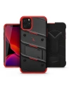Kup Zizo Apple Gepanzerte Hülle Bolt Cover iPhone 11 Pro mit 9H Displayglas + Ständer & Gürtelclip (Schwarz/Rot) - ZIZ017BLKRED - {ean13} - Sklep Home Screen
