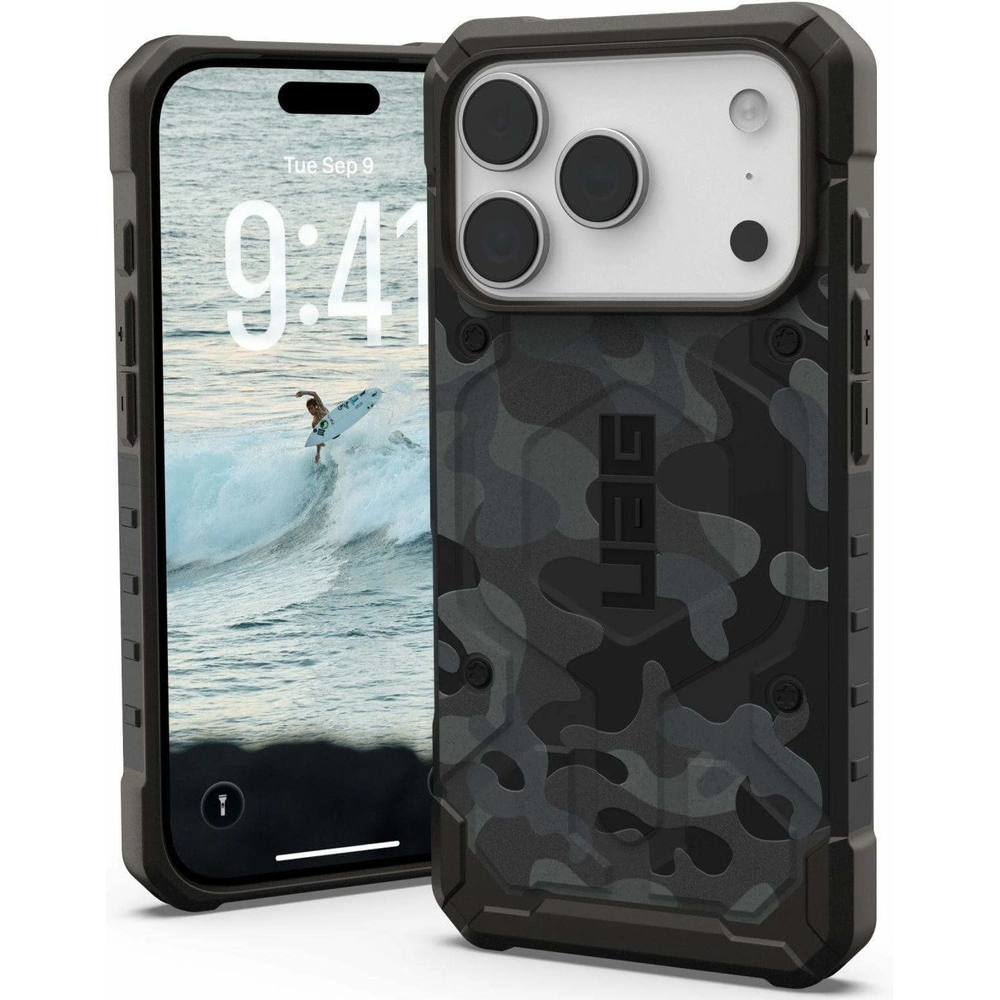 Etui UAG Urban Armor Gear Pathfinder MagSafe do Apple iPhone 17 Pro (midnight camo SE)