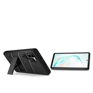Kup Páncélozott tok Zizo Bolt Cover Samsung Galaxy Note 10 és övtartó & tartó (Fekete/Fekete) - ZIZ019BLK - {ean13} - Sklep Home Screen