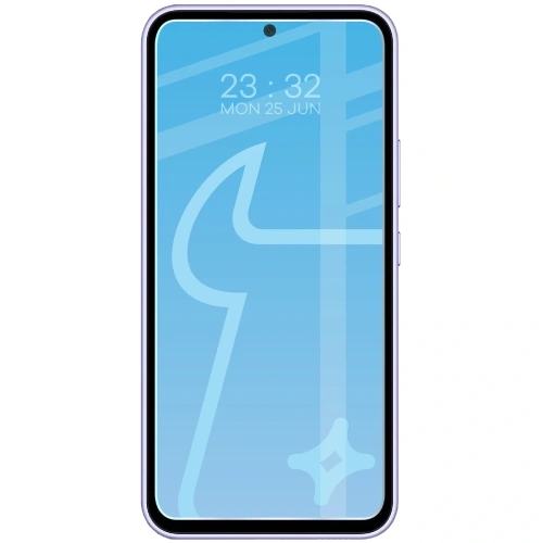 Szkło hartowane Bizon Glass Clear Duo do Samsung Galaxy A54 5G [2 PACK]