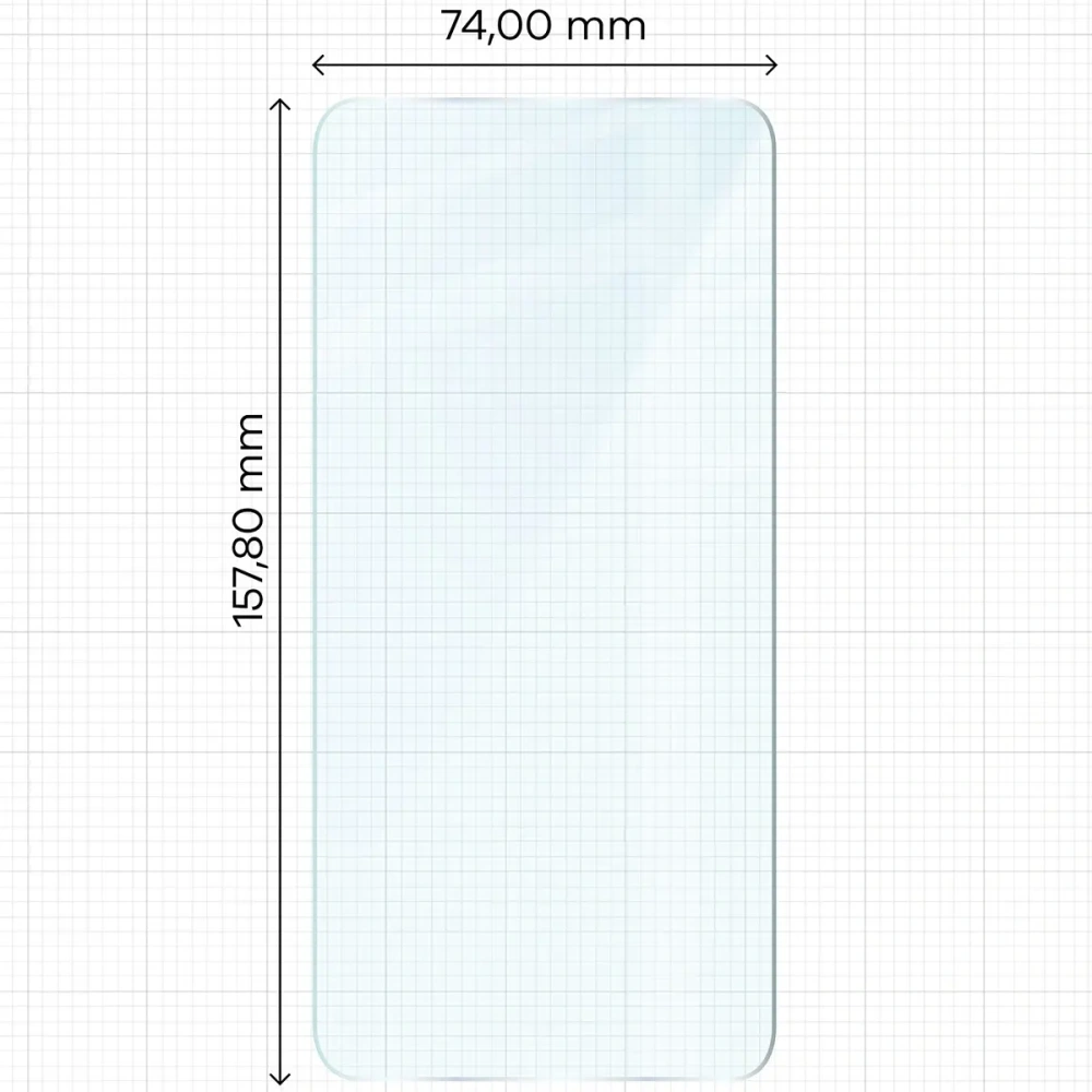 Szkło hartowane Bizon Glass Clear Duo do Samsung Galaxy A55 5G [2 PACK]