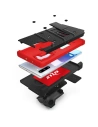 Buy Zizo Bolt Cover - Case for Samsung Galaxy Note 10 & Kickstand and Holster (Black/Red) - ZIZ020BLKRED - {ean13} - Home Screen Store Europe