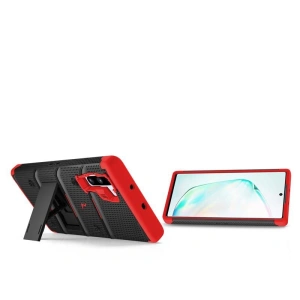 Kup Páncélozott tok Zizo Bolt Cover Samsung Galaxy Note 10 és övcsipesz & tartó (Fekete/Piros) - ZIZ020BLKRED - {ean13} - Sklep Home Screen
