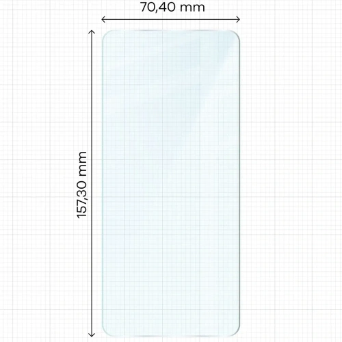 Szkło hartowane Bizon Glass Clear Duo do Xiaomi Redmi Note 14 4G / 5G / POCO M7 Pro 5G [2 PACK]