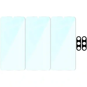 3x Szkło na ekran + szkło na aparat Bizon Glass Clear Pack do Samsung Galaxy A17 5G