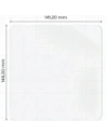 Folia hydrożelowa na środkowy ekran Bizon Glass Hydrogel Mid Duo do Google Pixel 10 Pro Fold [2 PACK]