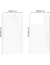 Folia hydrożelowa na tył i przód Bizon Glass Hydrogel Pack do Google Pixel 10 Pro Fold