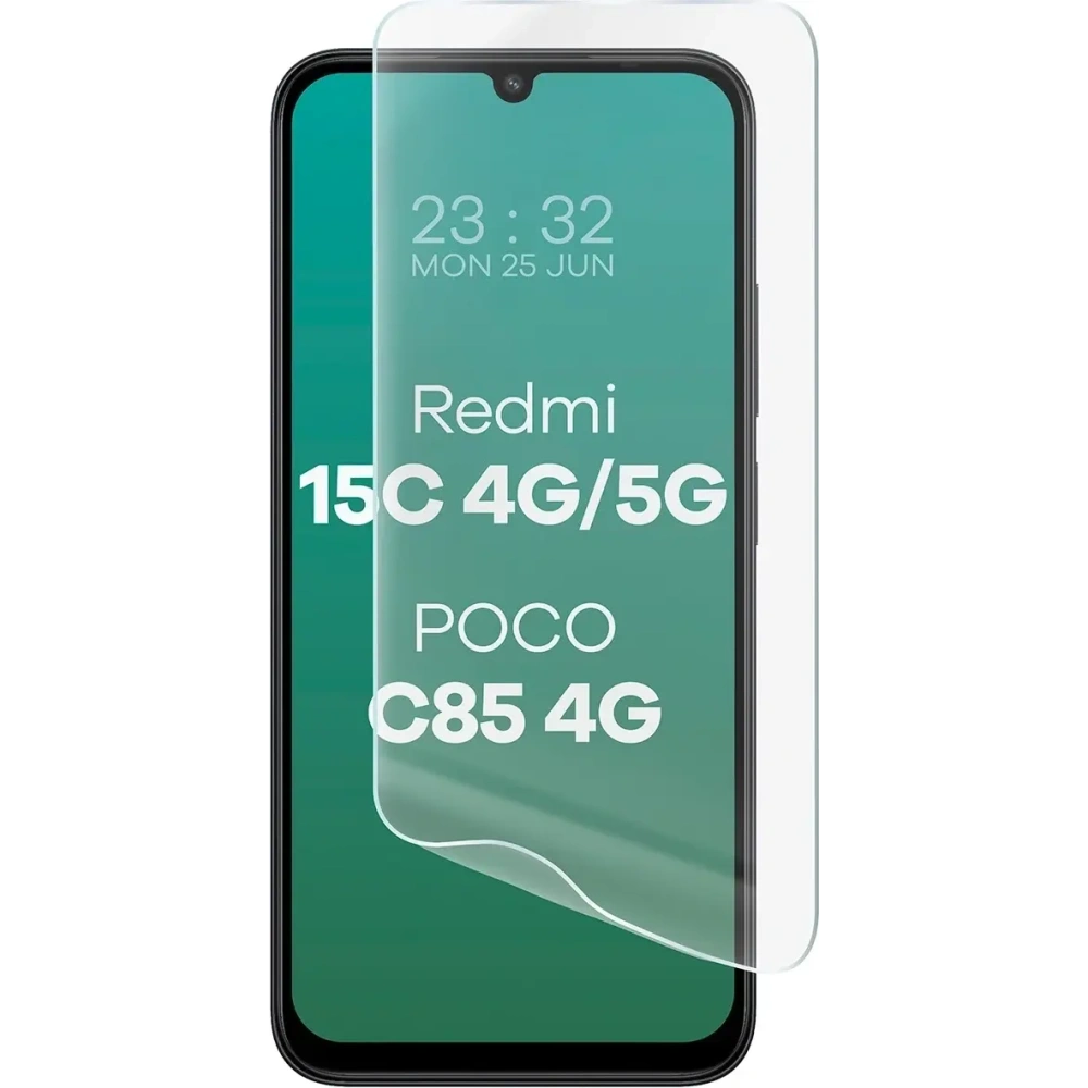 Folia hydrożelowa na ekran Bizon Glass Hydrogel Front do Xiaomi Redmi 15C 4G / 5G / POCO C85 4G 173mm