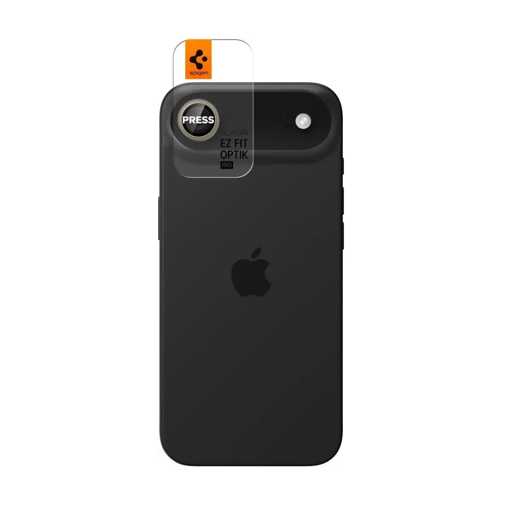 Osłona aparatu Spigen Optik Pro Glass.tr ez Fit Camera Protector do Apple iPhone Air Gold [2 PACK]