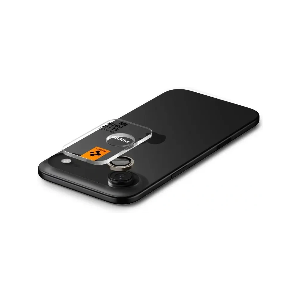 Osłona aparatu Spigen Optik Pro Glass.tr ez Fit Camera Protector do Apple iPhone Air Gold [2 PACK]