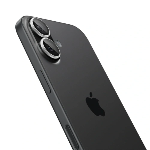 Osłona aparatu Spigen Optik Pro Glas.tr ez Fit Camera Protector do Apple iPhone 16 / 16 Plus / 17 Silver [2 PACK]