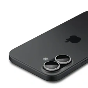 Osłona aparatu Spigen Optik Pro Glas.tr ez Fit Camera Protector do Apple iPhone 16 / 16 Plus / 17 Silver [2 PACK]