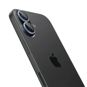 Osłona aparatu Spigen Optik Pro Glas.tr ez Fit Camera Protector do Apple iPhone 16 / 16 Plus / 17 Blue [2 PACK]