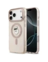Etui Karl Lagerfeld IML Choupette MagSafe do Apple iPhone 17 Pro Max różowy