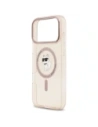 Etui Karl Lagerfeld IML Choupette MagSafe do Apple iPhone 17 Pro Max różowy