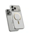 Etui Spigen Ultra Hybrid Mag MagSafe do Apple iPhone 17 Pro Max Clear/gold