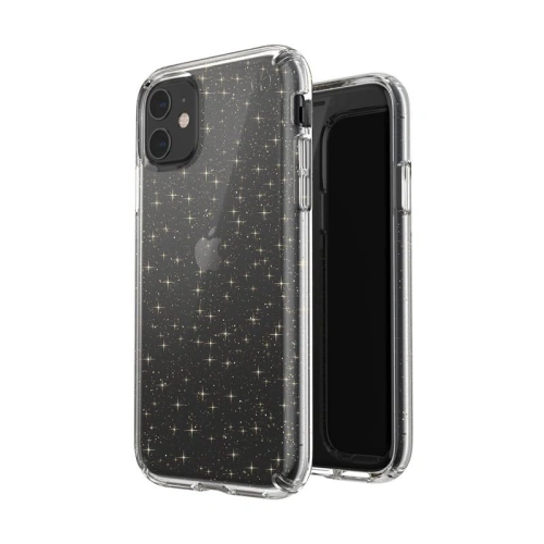 Buy Speck Presidio Clear with Glitter iPhone 11 with MicroBan layer Gold Glitter/Clear - SPK094GLD - {ean13} - Home Screen Store Europe