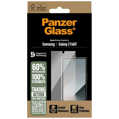 Szkło hartowane PanzerGlass Classic Fit do Samsung Galaxy Z Fold7
