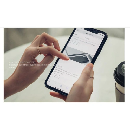 Kup Edzett üveg Moshi AirFoil Glass 0.3mm Apple iPhone 11/XR - MOSH051 - {ean13} - Sklep Home Screen