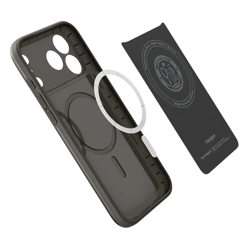 Etui Spigen Thin Fit Mag MagSafe do Apple iPhone 17 Pro Max Gunmetal
